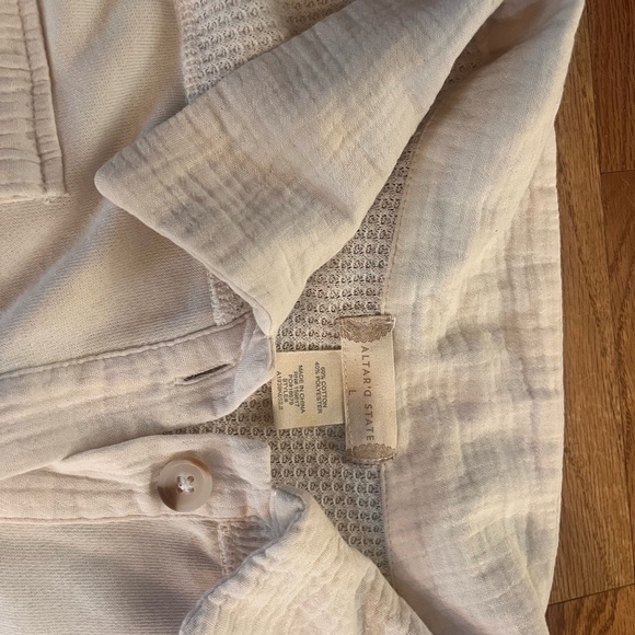 Altar'd State Cream Utility Jacket - Picture 4 of 5